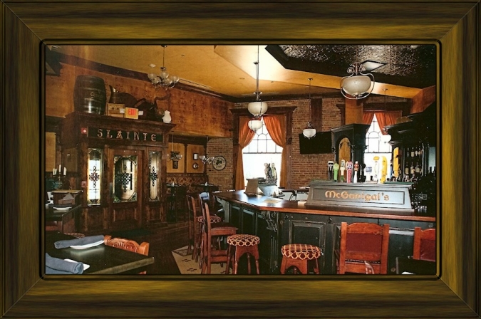 The Main Floor of McGonigal’s Pub
